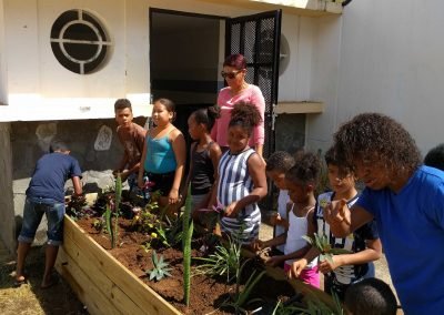 Jardin partagé –  SHLMR – Quartier Rose des vents