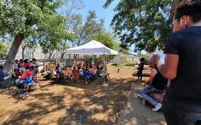 Visite des Ecoliers de l’ACI Ban Zardin La vi – Le Jardin Urbain