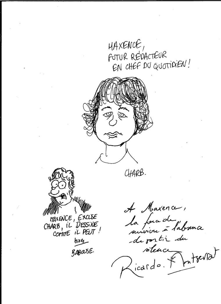 caricature de Charb