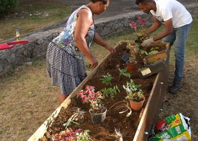 Jardin partagé – SEMADER – Quartier Titan