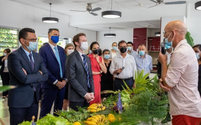 VISITE MINISTERIELLE – CLEMENT BEAUNE FELICITE LE TCO – 2021