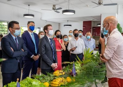 VISITE MINISTERIELLE – CLEMENT BEAUNE FELICITE LE TCO – 2021